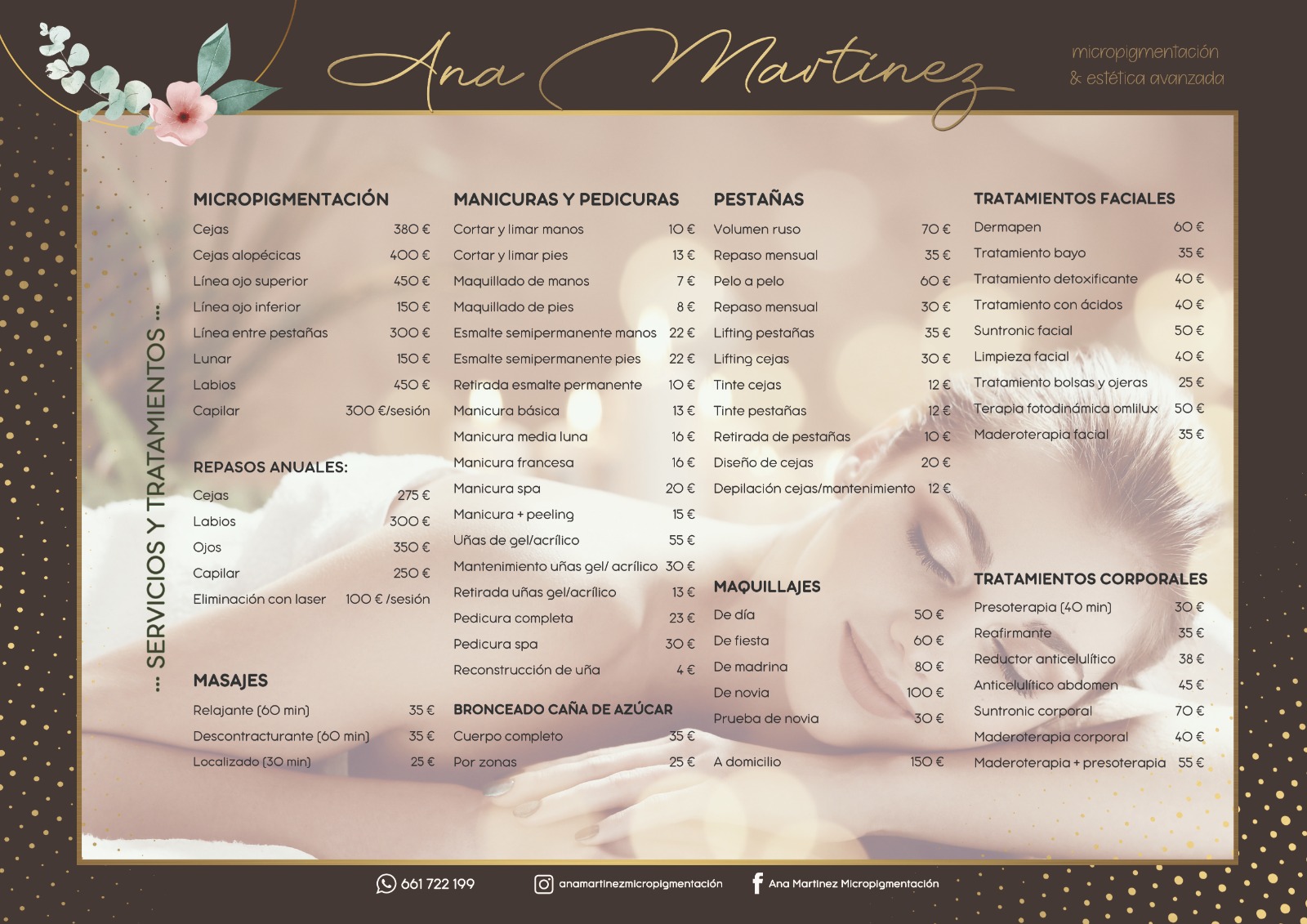 Ana Martínez - Micropigmentación Y Estética Granada tarifas